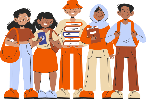 Students exploring their future